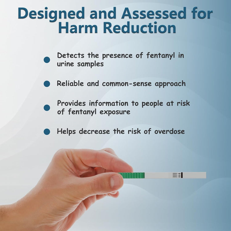 [Australia] - [25 Packs] Fentanyl Rapid Test Strip, Fentanyl Test Kit for Home Use with Accurate & Reliable Results, 20 ng/ml Cut-Off Level - Highly Sensitive Testing for Liquids, Powders and More 