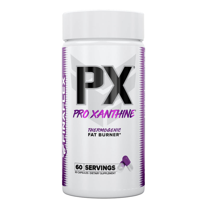 [Australia] - FINAFLEX PX PRO Xanthine - 60 Capsules - Thermogenic - Promotes Energy, Focus & Appetite Suppression - with Caffeine & TeaCrine - 60 Servings 
