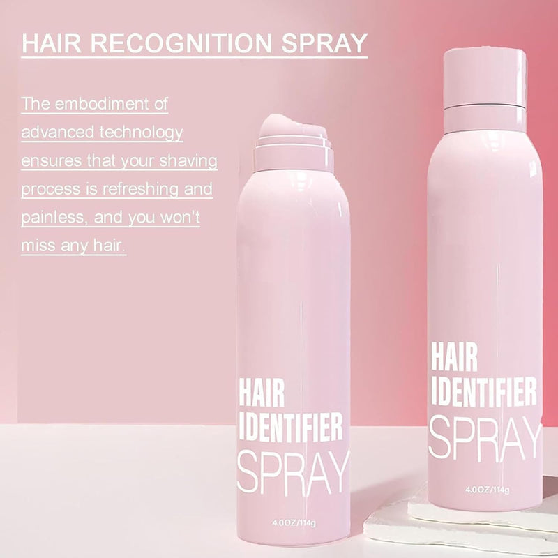 [Australia] - 2pcs Hair Identifier Spray for Face Shaving, Skin Body Hair Identifying Spray With Razors,Hair identifier for Face Dermaplaning, Moisturizing and Skin Care Dermaplaner 