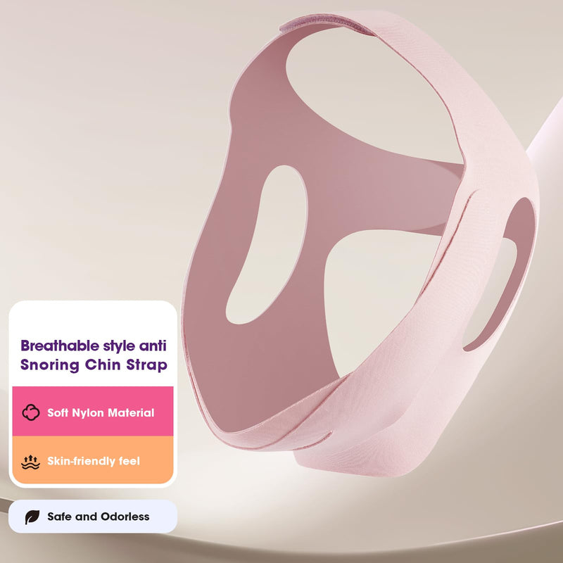 [Australia] - Anti Snore Chin Strap [Upgraded], EasYoung Snoring Solution, Effective Anti Snore Strap, Adjustable and Breathable Material Stop Snoring Sleep Headband for Men Women 