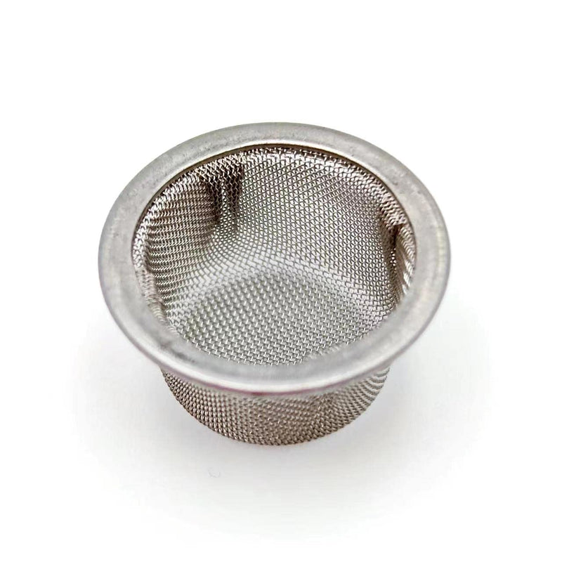 [Australia] - Pipe Screens 50pcs 0.5" Premium Diameter Stainless Steel 1/2 Inch Screen Mesh Filter Bowl with Metal Box 0.5 Inch (Pack of 50) 