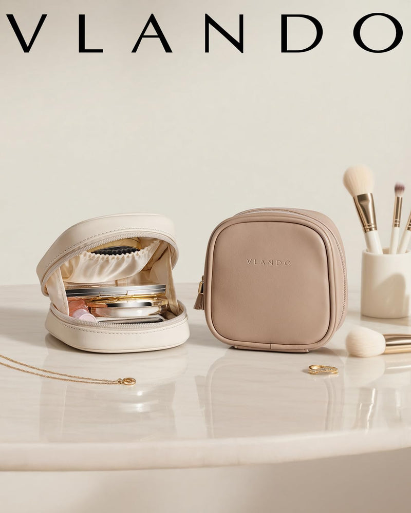 VLANDO Travel Essentials for women makeup bag