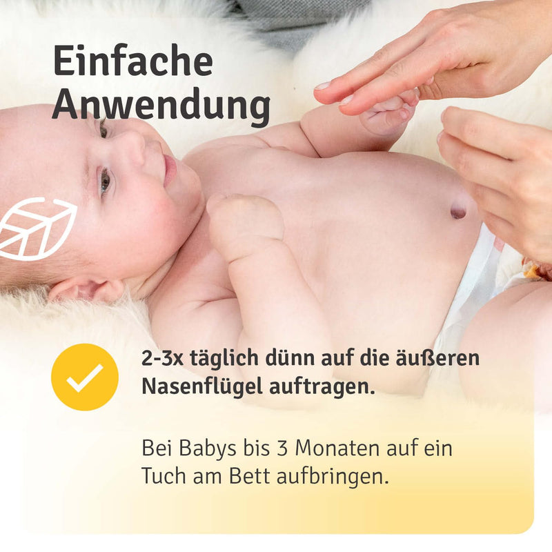 [Australia] - Casida® angelica balm for babies and children - care balm for sensitive cold noses - with pure oils, natural ingredients - 15g 