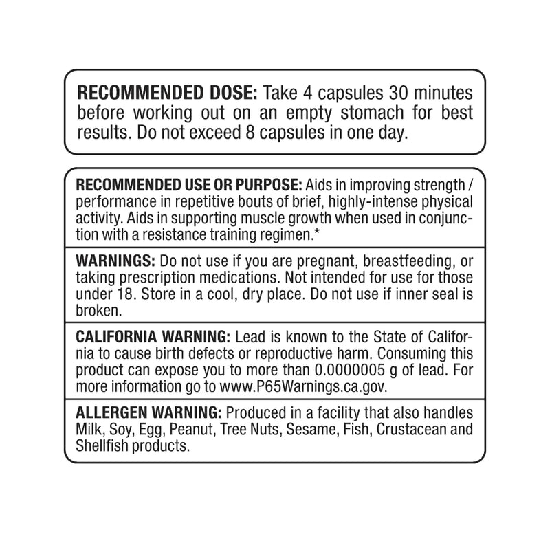 ALLMAX Arachidonic Acid+, 120 Capsules, 30 Servings | Supports Muscle Growth, Enhances Strength & Endurance, RipFACTOR, WADA Compliant, Gluten Free