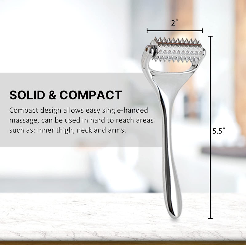 [Australia] - Acupressure roller, Acupuncture Massage Roller for Neck/Head/Hand Pain Relief and Muscle Relaxation 