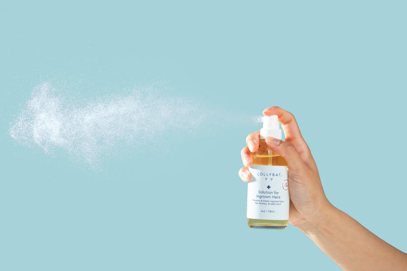 [Australia] - Ingrown Hair Treatment Spray – Prevent & Treat Razor Burn, Ingrown Hairs, Hair Bumps, Bikini Bumps – Post-Wax & Shave Toner for Women, Men & Teens – Natural Ingredients – 4 oz – Made in USA 