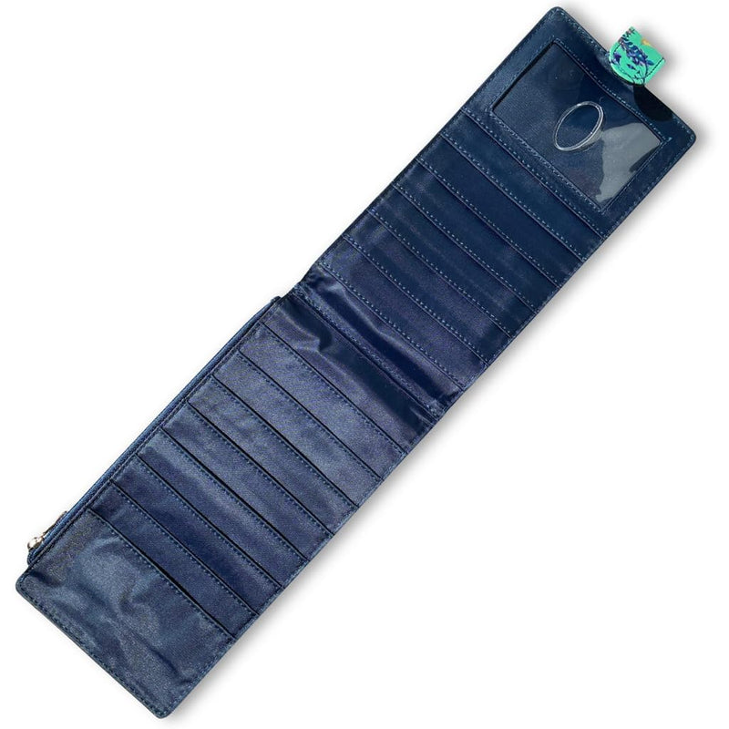 Big Skinny Womens Monte Cougar Nylon Long Wallet (Birdsong) Birdsong