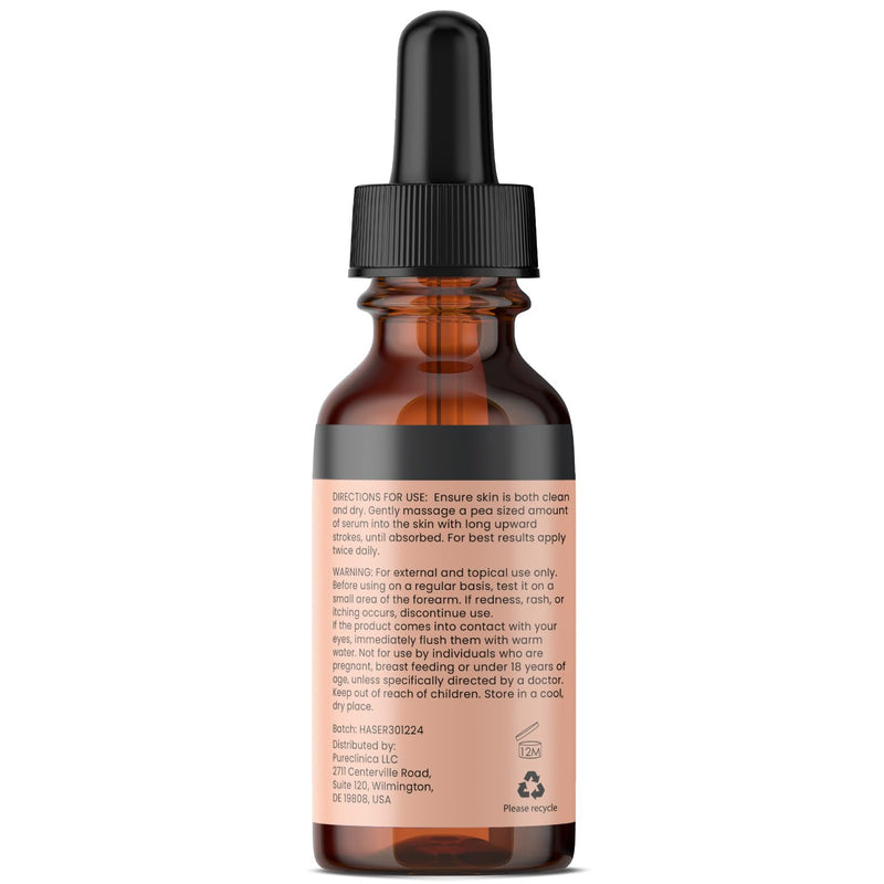 Triple Strength Hyaluronic Acid Serum – 6% Strength Double Weight, Easy Absorb Hyaluronic Acid with added Vitamins C & E, Resveratrol and CoQ10– 30ml / 1 fl oz 1 Fl Oz (Pack of 1)