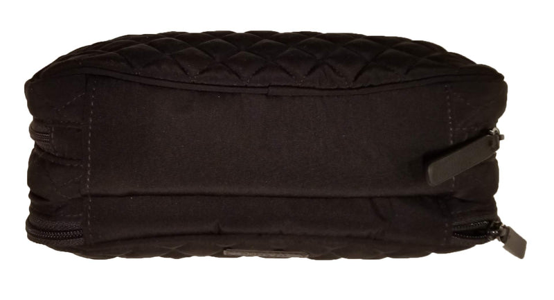 Vera Bradley Medium Iconic Blush & Brush Makeup Case, Classic Black