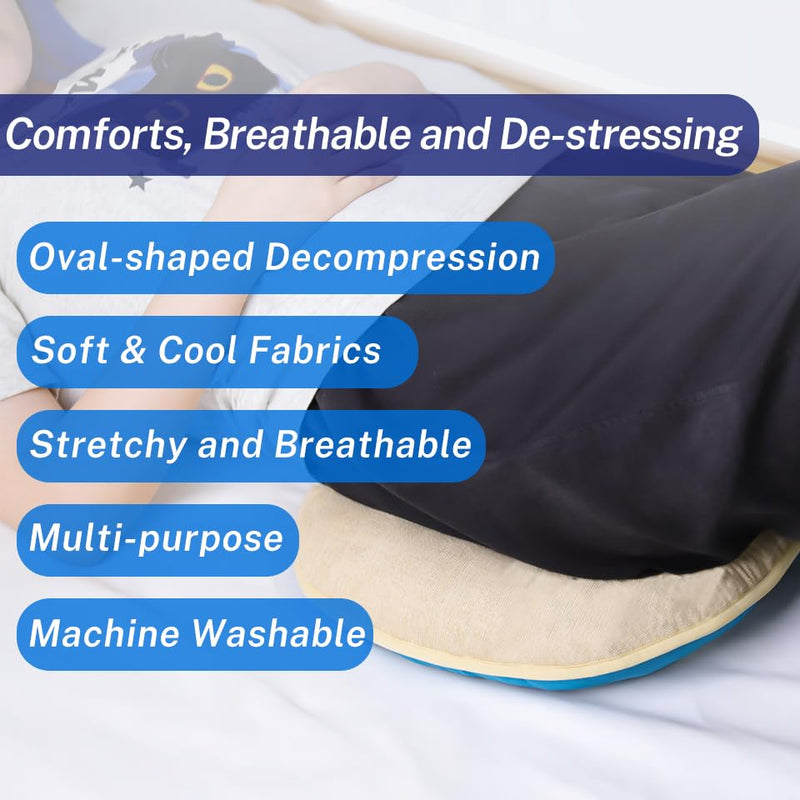 [Australia] - Butt Pillow - Donut Pillow, Tailbone Pain Relief Cushion, Bed Sore Cushions for Butt, Pressure Relief Seat Cushion, hemorrhoid, Office Chair, BBL Pillow, Provitalize for Women Hip Pain 