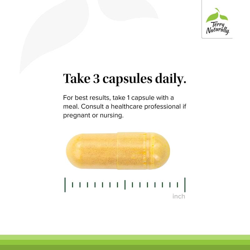 [Australia] - Terry Naturally Healthy Knees & Joints - Dietary Supplement to Support Bone Health & Joint Flexibility - Healthy Knee & Hip Aid with Calcium Fructoborate - 60 Capsules 60 Count (Pack of 1) 