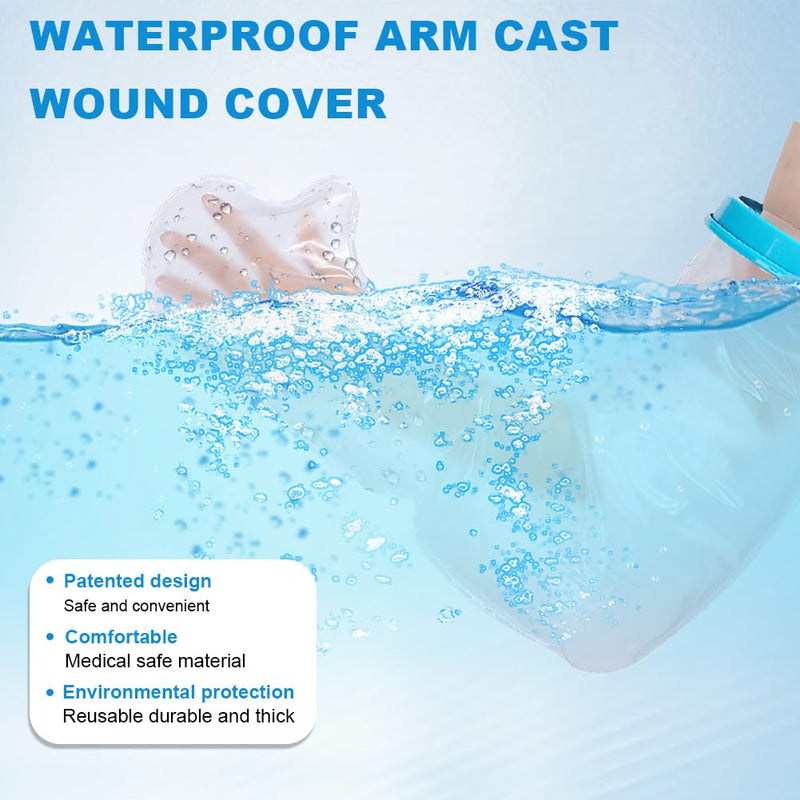 [Australia] - Waterproof plaster protection arm children, arm cast protection to keep wounds dry, arm protector cover, bandage protection arm shower protection for bathing shower, for broken arms, wrists, hands 