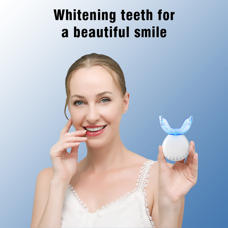 [Australia] - Teeth Whitening Light,10X More Powerful Blue Led Light Connected with USB, Non-Battery Teeth Whitening LED Light in Home Use 