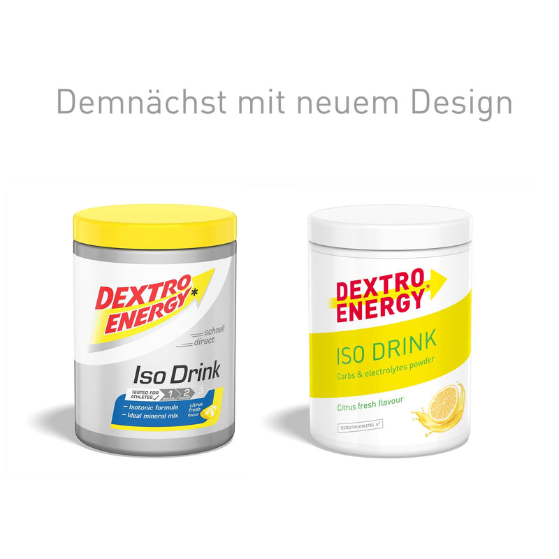 [Australia] - DEXTRO ENERGY ISO DRINK CITRUS FRESH (440g) - Isotonic drink powder with sodium, magnesium, potassium, chloride, fast carbohydrate supply, booster with electrolytes, gluten-free, lactose-free 440 g (pack of 1) 