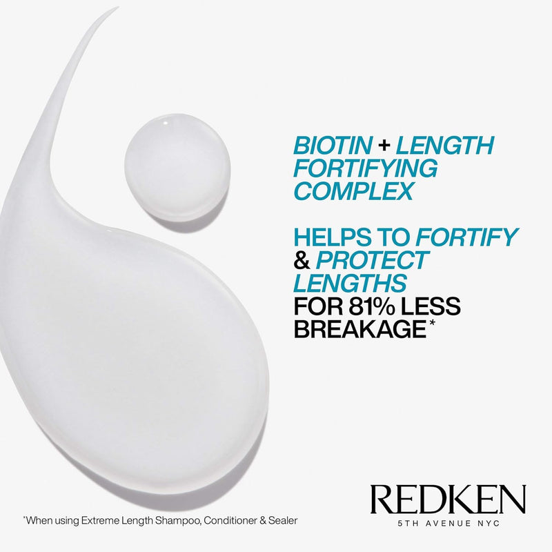 Redken Extreme Length Shampoo – For Longer Hair 10.1 Fl Oz (Pack of 1)