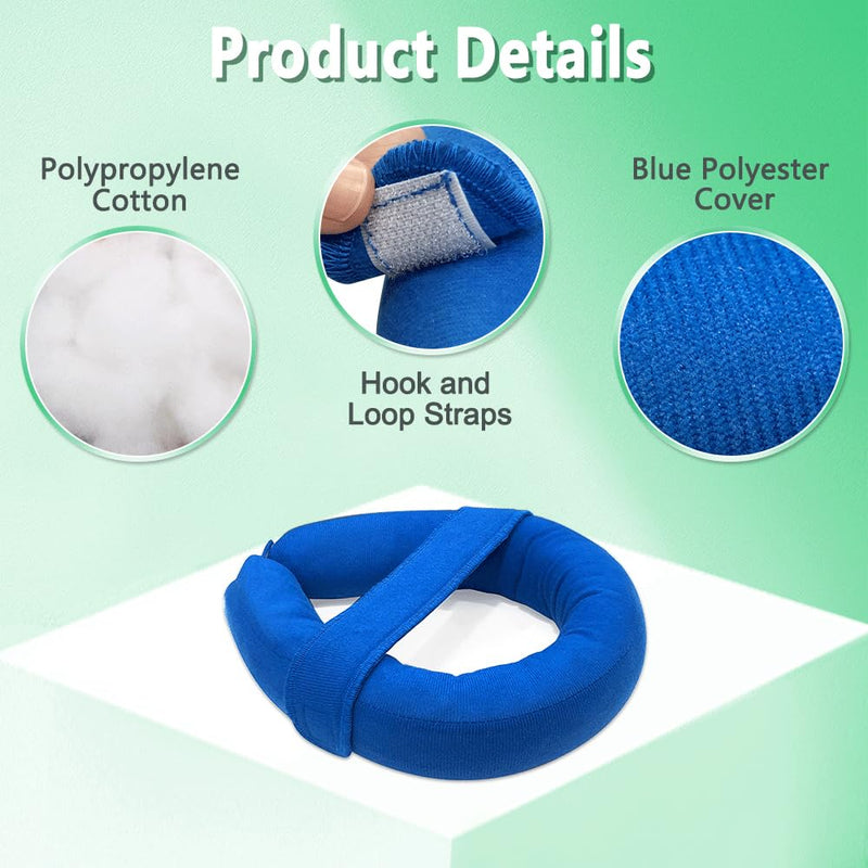 [Australia] - Zelen Arm Elevation Pillow Support, Arm Rest Elbow Pillow for Broken Arms, Elbow Pillows for Adults After Surgery, Sleeping Hand Pillows, Arms Support Post Surgery for Wrist, Leg, Knee, Ankle (2 Pcs) 