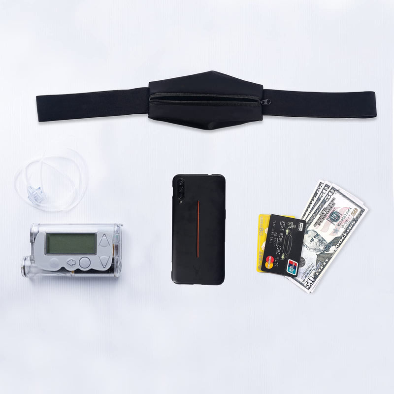 [Australia] - Diabetes belt for insulin pumps, waist band for insulin pump, insulin pump holder, medical hip bag is compatible with Tandem t:Slim/t:Slim X2, adjustable insulin pump accessories 