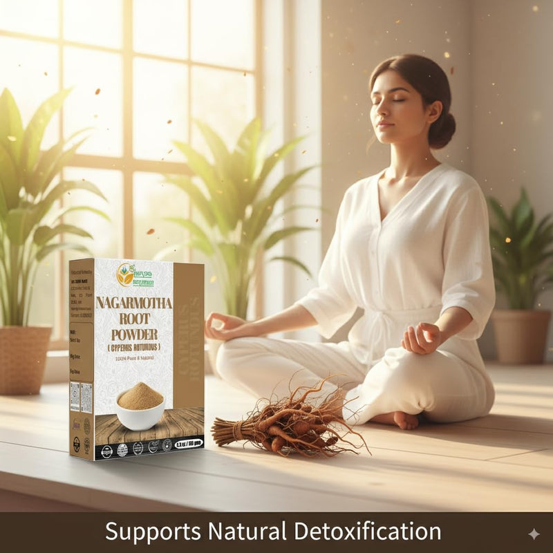 [Australia] - Organic Nagarmotha Powder Cyperus Rotundus Ayurvedic Formula for Digestion 100% Pure Premium Quality Herbal Supplement for Men and Women Promotes Healthy Hair Care 150 GMS / 5.3 oz Nagarmotha / Cyperus Scariosus Powder 