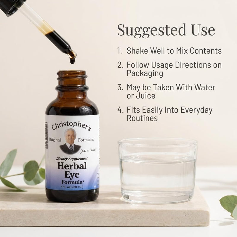 Dr Christopher's Herbal Eye Formula Extract, 1 Fluid Ounce