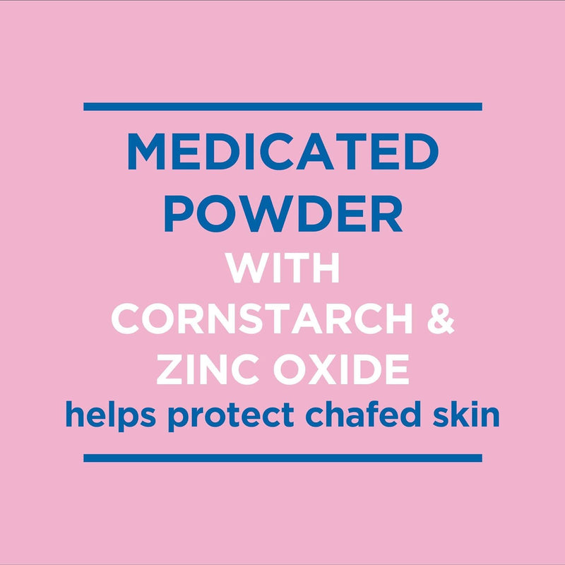 Caldesene Medicated Protecting Powder with Zinc Oxide & Cornstarch-Talc Free, 5 Ounce (3 Pack)