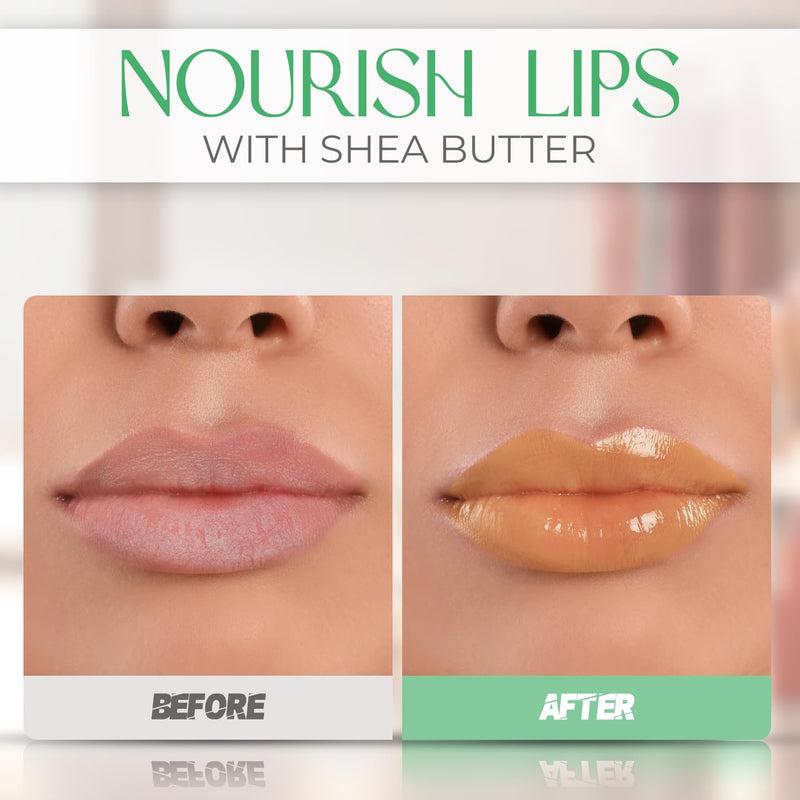 Profusion Cosmetics Peanuts Apple Bobbing Overnight Lip Mask, Moisturize and Nourish Lips with Shea Butter, Vitamin C and E Infused Lip Balm