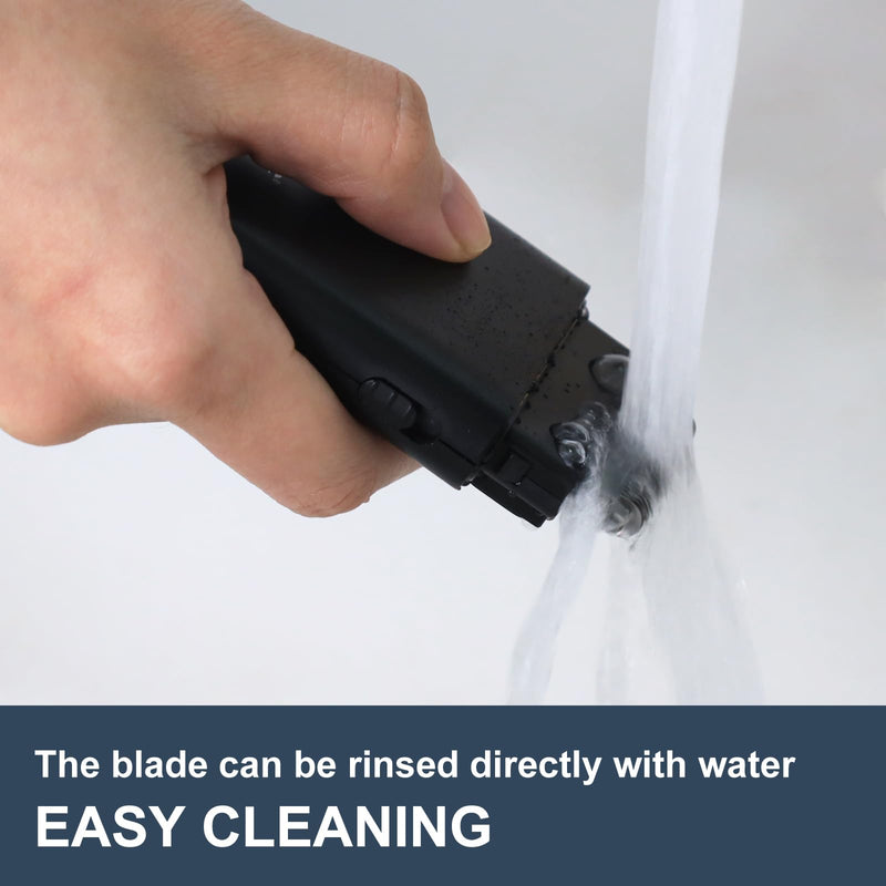 Electric Razor for Men, Mini Electric Foil Shavers with Beard Trimmer,Wet Dry Cordless Shavers, Portable Men’s Travel Razor for Shaving Face, USB-C Rechargeable - Black