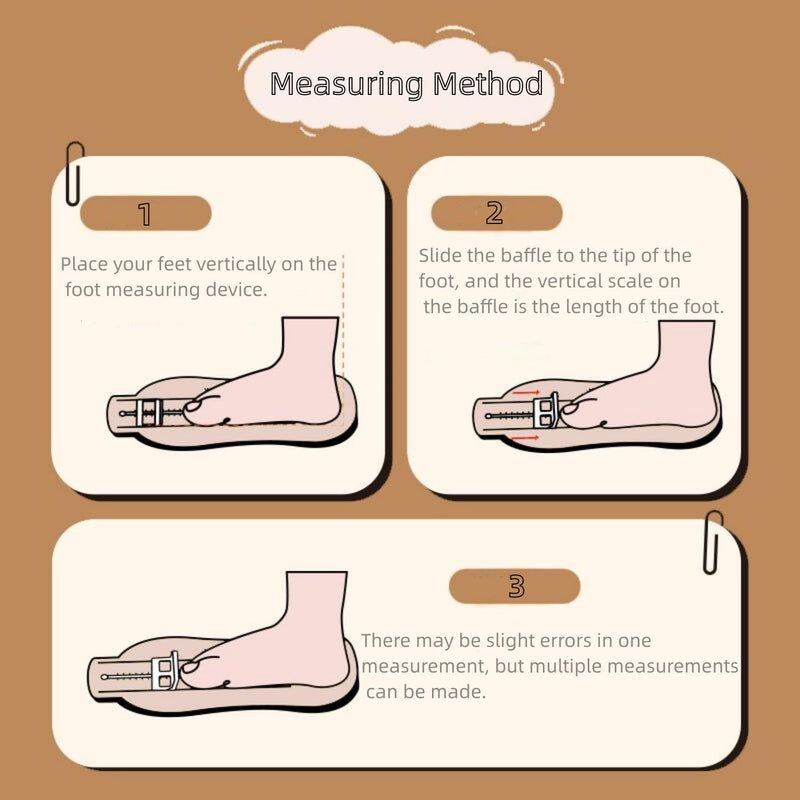 [Australia] - Elegance-go foot measuring device, professional family shoe size measurement, shoe sizer, shoe size measuring sizes for children, man, Aldult shoe gauge, tailor ruler, EU sizes 8-48 