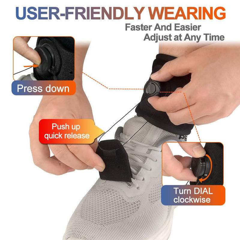 Drop Foot Support AFO Ankle Brace AFOs Strap Elevator Poliomyelitis Hemiplegia Stroke Universal Size