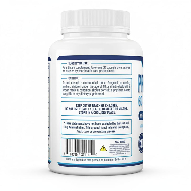 Purely Optimal Probiotics for Digestive Health, 60 Billion CFU – Delayed-Release with Digestive Enzymes & Organic Prebiotics – Bloating, Immune & Energy Support, 30 Caps Unflavored 30 Count (Pack of 1)