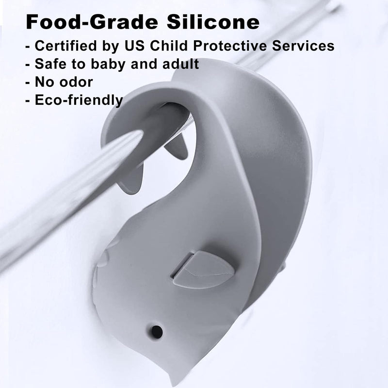 [Australia] - Bath Spout Cover, Faucet Cover Baby Bathroom Tub Faucet Cover Protector for Kids, Bathtub Spout Cover for Baby Kids Toddlers Protection Accessories Baby Safety Universal Bath Silicone Toys Gray 