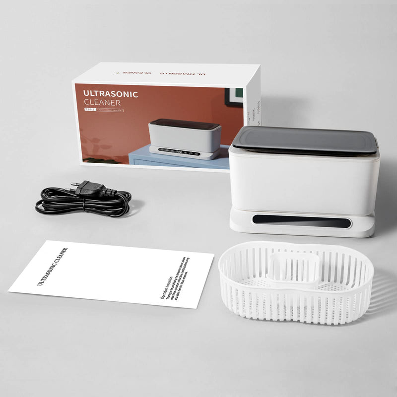 [Australia] - SWAREY 2025 New Ultrasonic Cleaner 800ML Ultrasonic Cleaner with Baskets and 4 Cleaning Modes 45000Hz Professional Ultrasonic Equipment for Dentures Jewelry Glasses Watch Coins Tool 