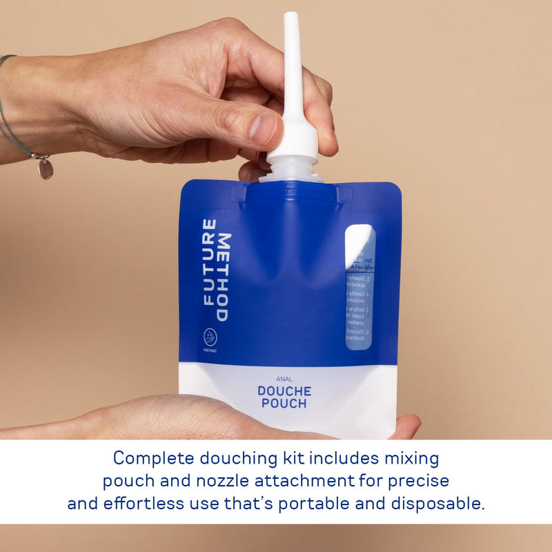 [Australia] - Anal Douche Kit 200ml - Disposable Intimate Wash - All-in-1 Anal Cleaner with Isotonic and Iso-Osmolar Solution - Hydrating and Calming Gentle Care for Safe and Confident Play, (Pack of 2) New Version Pack of 2 