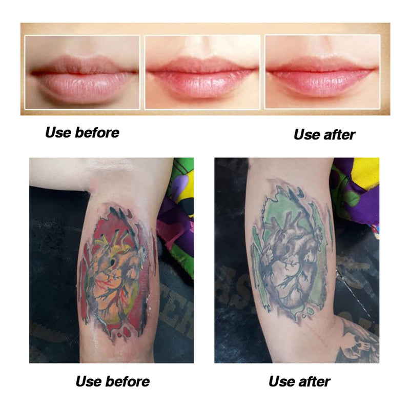 [Australia] - Proamate Tattoo Cream Tattoo Scar Repair Gel, Microblading Aftercare Ointment Vitamin A & D Anti Scar Tattoo Aftercare Cream for Makeup Microblading and Tattoo Healing Supplies (White, 50) White 
