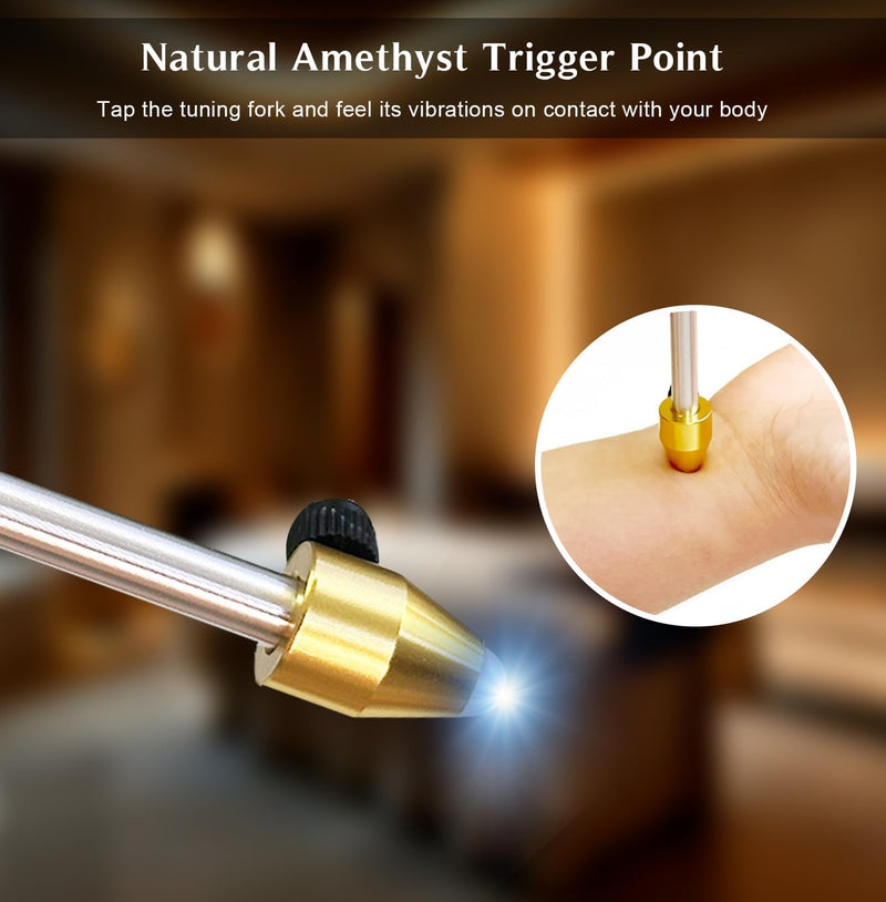[Australia] - Weighted Tuning Forks for Healing Set (128Hz, 256Hz, 512Hz) ‚Äî Sound Therapy, Chakra Balancing, Stress Relief and Essential Yoga and Meditation 