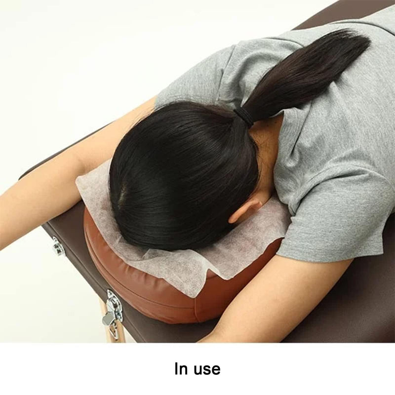 [Australia] - Elitzia Beauty Salon Face Pillow Cushion U-Shaped High Density Memory Foam Facial Massage Support Heat Dissipating Pressure Dispersion PU Layer Water Oil Prooof ETJZ008 