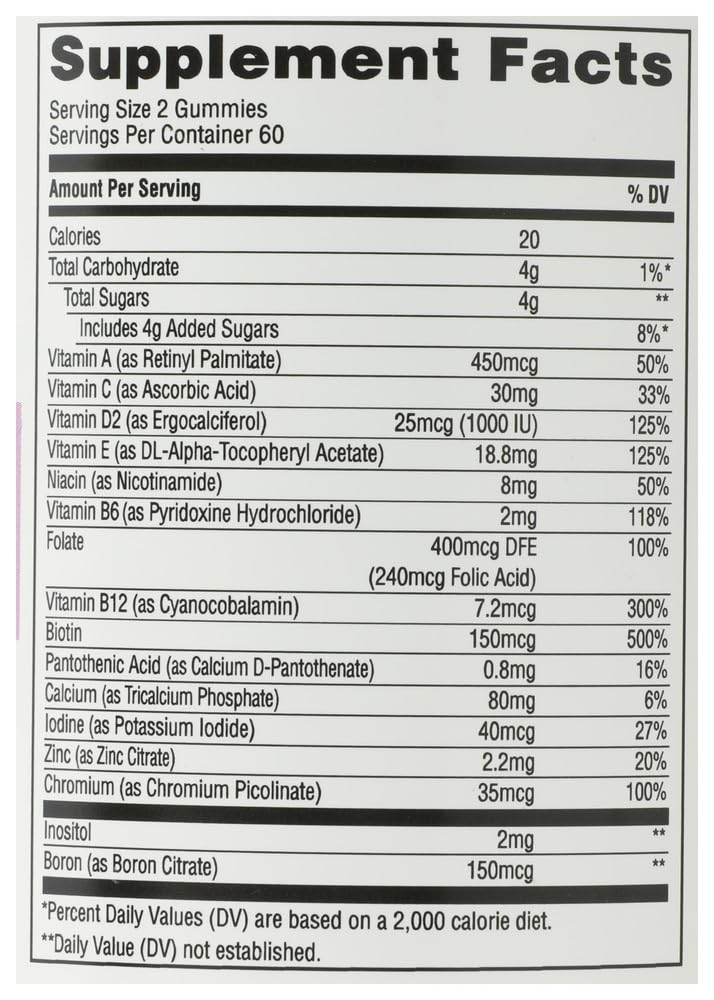 365 by Whole Foods Market Women's Multivitamin Gummy, 120 CT
