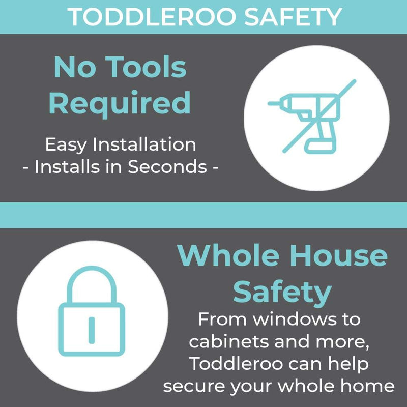 [Australia] - Toddleroo by North States Premium Pinch Protector | Prevent your child from closing The door on Those little fingers | No tools required | Baby proofing with confidence (1-Count, White) 