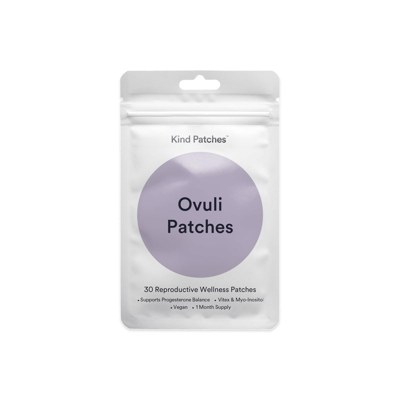Kind Patches Ovuli Patches | Menstrual Cycle Support for Women | Daily Wearable Wellness Patches for Routine Monthly Support | Botanical Plant Based Formula