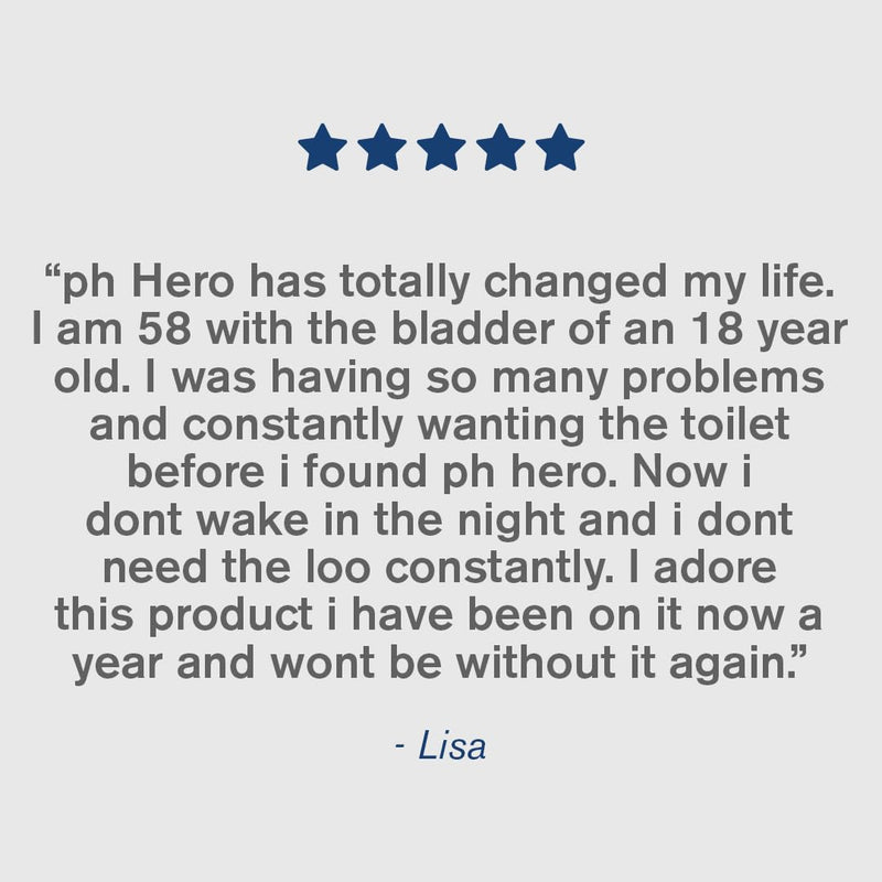 pH Hero® Vaginal Health Probiotic for Women | 20 Billion Live Cultures | pH Balance & Vaginal Flora | Cranberry, Sea Buckthorn, Nettle, Parsley | 11 Active Ingredients, No Additives | 1 Month Supply