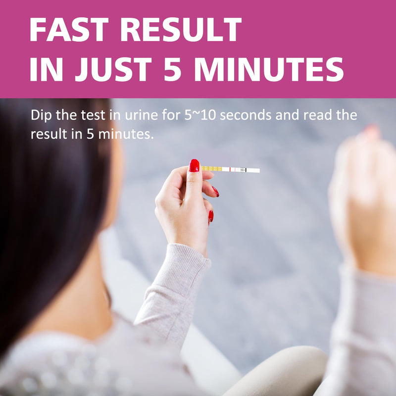[Australia] - PdG Test Strips - Progesterone Urine Test Kit - at-Home Ovulation Confirmation Test for Women - 5 Tests 