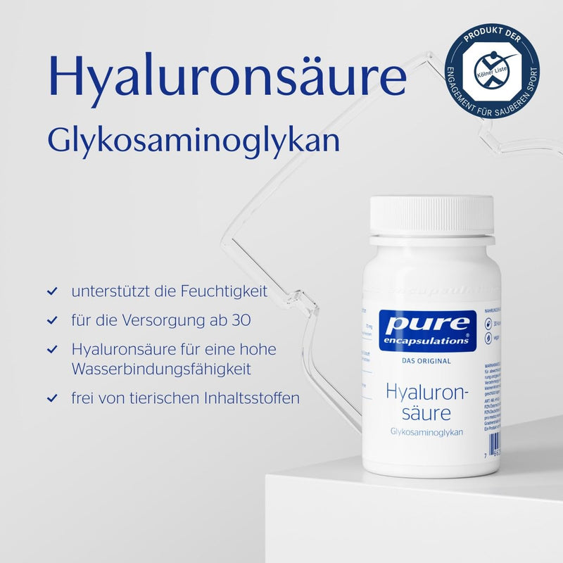 [Australia] - Pure Encapsulations - Hyaluronic Acid - Glycosaminoglycan - 60 Capsules 60 Pieces (Pack of 1) 