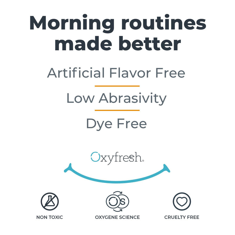 [Australia] - Oxyfresh Premium Cavity Protection – Fresh Mint Fluoride Toothpaste – Low Abrasion Anticavity Toothpaste for Sensitive Teeth – Remineralizing Enamel Repair to Prevent Tartar & Cavities | 5oz Top Seller 