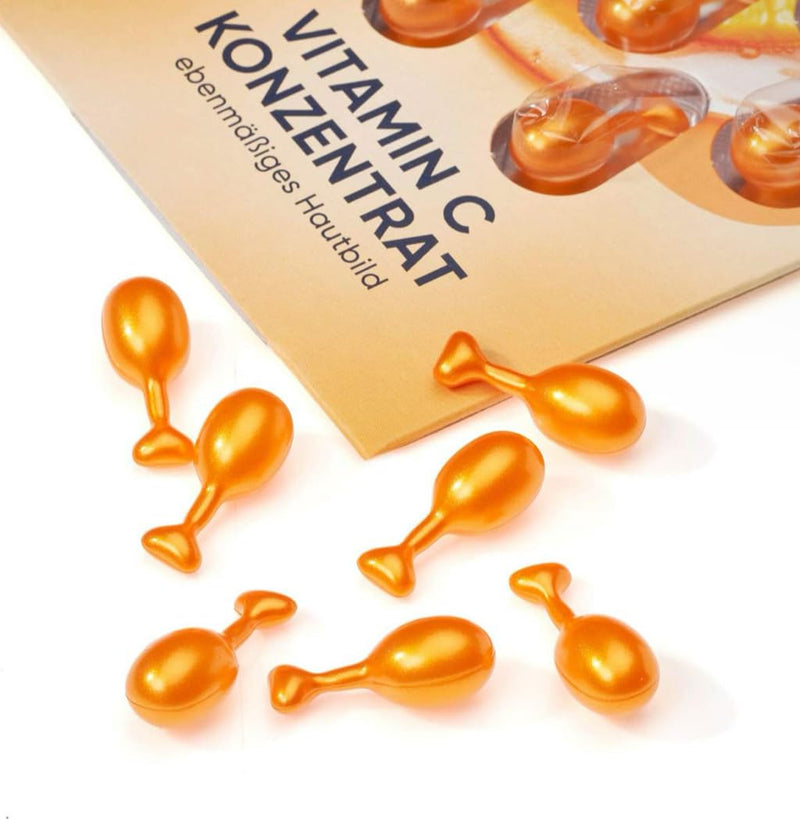 Balea Vitamin C Concentrate Vitamin Power for the Skin - Set of 7 capsules