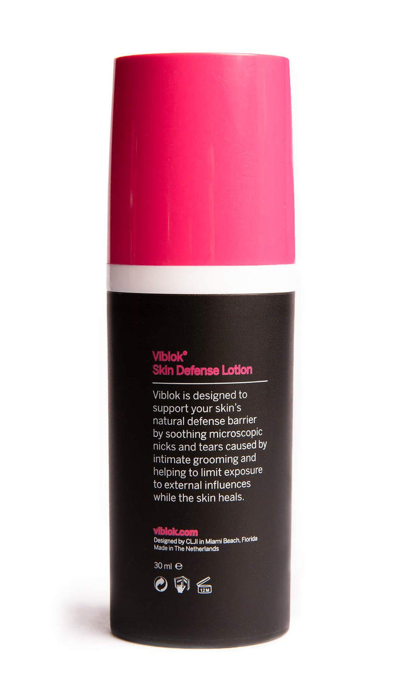 VIBLOK Skin Defense Post-Shave Lotion, 100% Non-toxic and Hypoallergenic, 1.01 Fluid Ounces