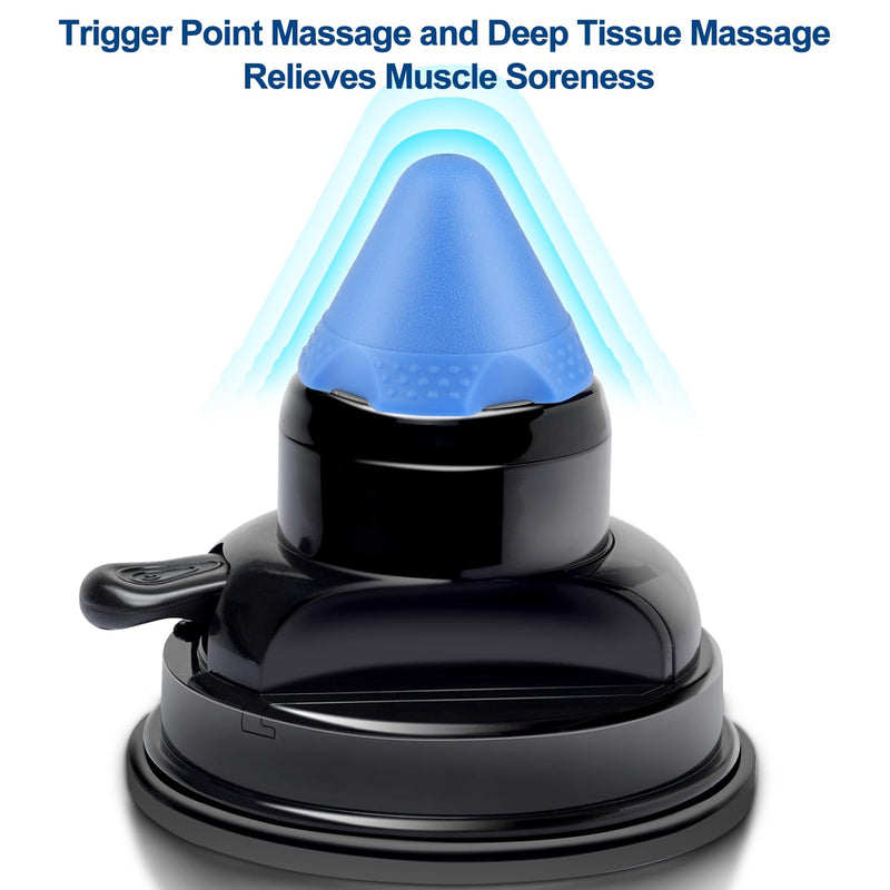 [Australia] - Mountable Massage Ball, 3 in 1 Muscle Recovery Massager, for Pain Relief, Myofascial Release, Knots, and Deep Tissue, Trigger Point Massage Therapy, Ideal Gifts for Loved Ones 1 - Pack - Mountable Ball Kit 
