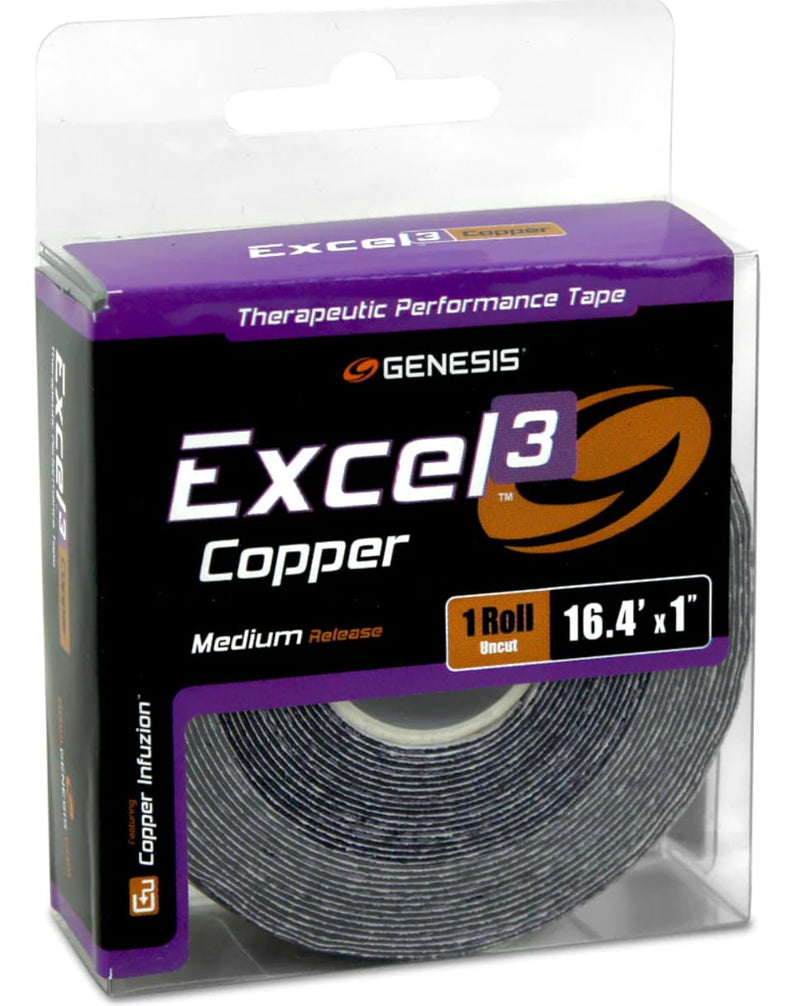 Genesis Excel Copper Athletic Tape - Uncut Roll - #3 Purple - Medium Release