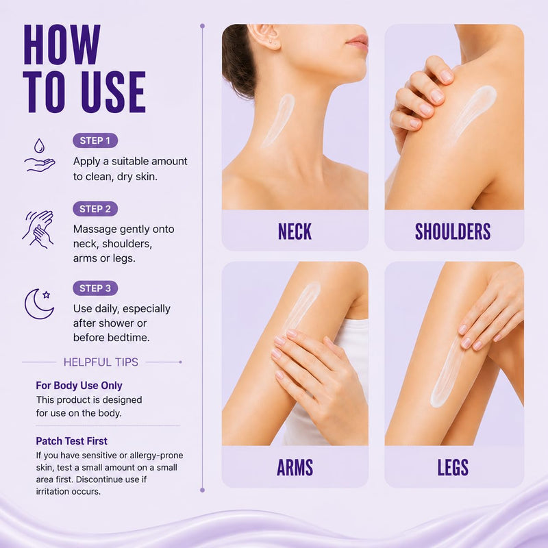 EMPURA Lavender Magnesium Lotion, Relaxing Gifts for Women, 4 Oz | Lavender & Chamomile, Fast-absorbing, Non-greasy, Evening Relaxation, Muscle Relief, Self Care Gifts for Women 4 Ounce (Pack of 1)