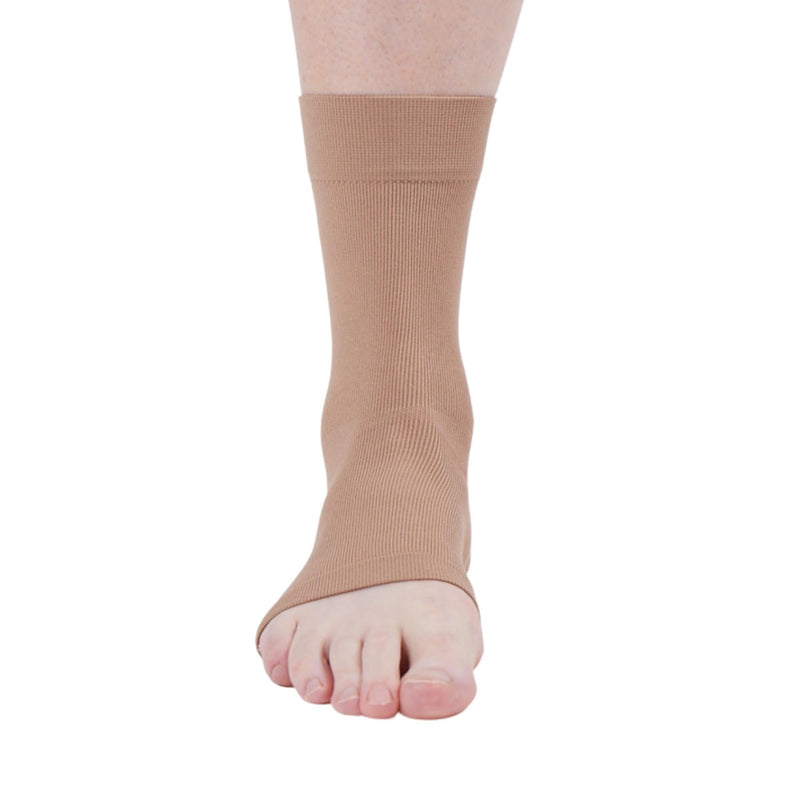 medi Seamless Knit Ankle Support - sprains, rheumatic & osteoarthritis condition Beige M Medium