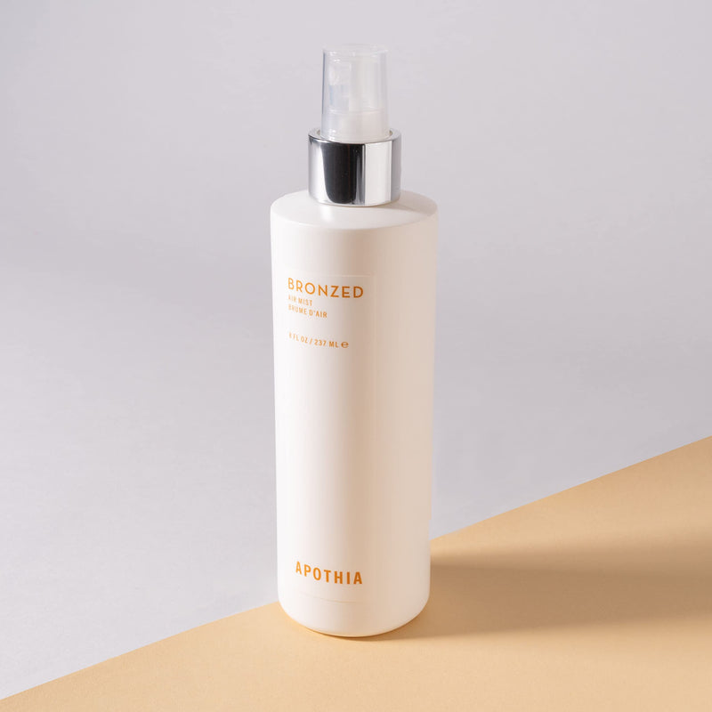 APOTHIA Bronzed Air Mist - Spray Premium Essential Oils - 8 oz - 236 ml | Indoor Room Spray - Orange Blossom & Jasmine - Small Batches for Luxury Quality Bronzed | Orange Blossom & Jasmine
