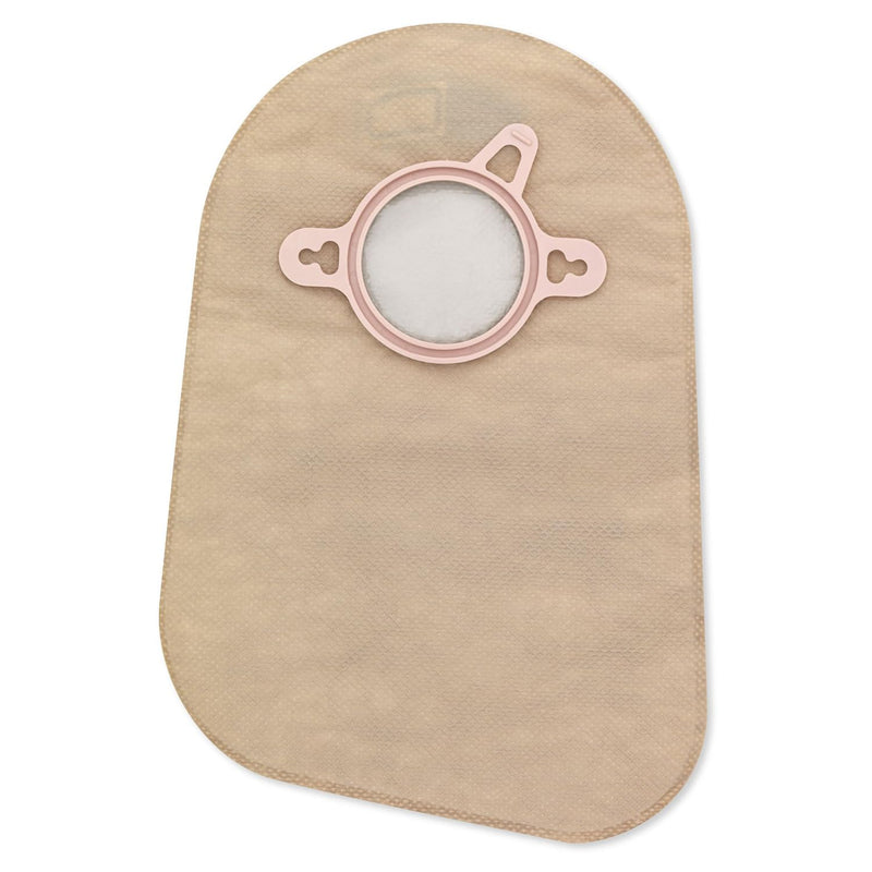 HOLLISTER Filtered Ostomy Pouch New Image 2-3/4" Flange Two-Piece System 9" L Closed End (#18324, Sold Per Box)